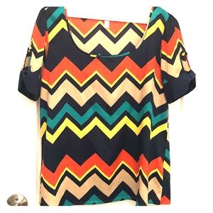 Francesca’s patterned Blouse